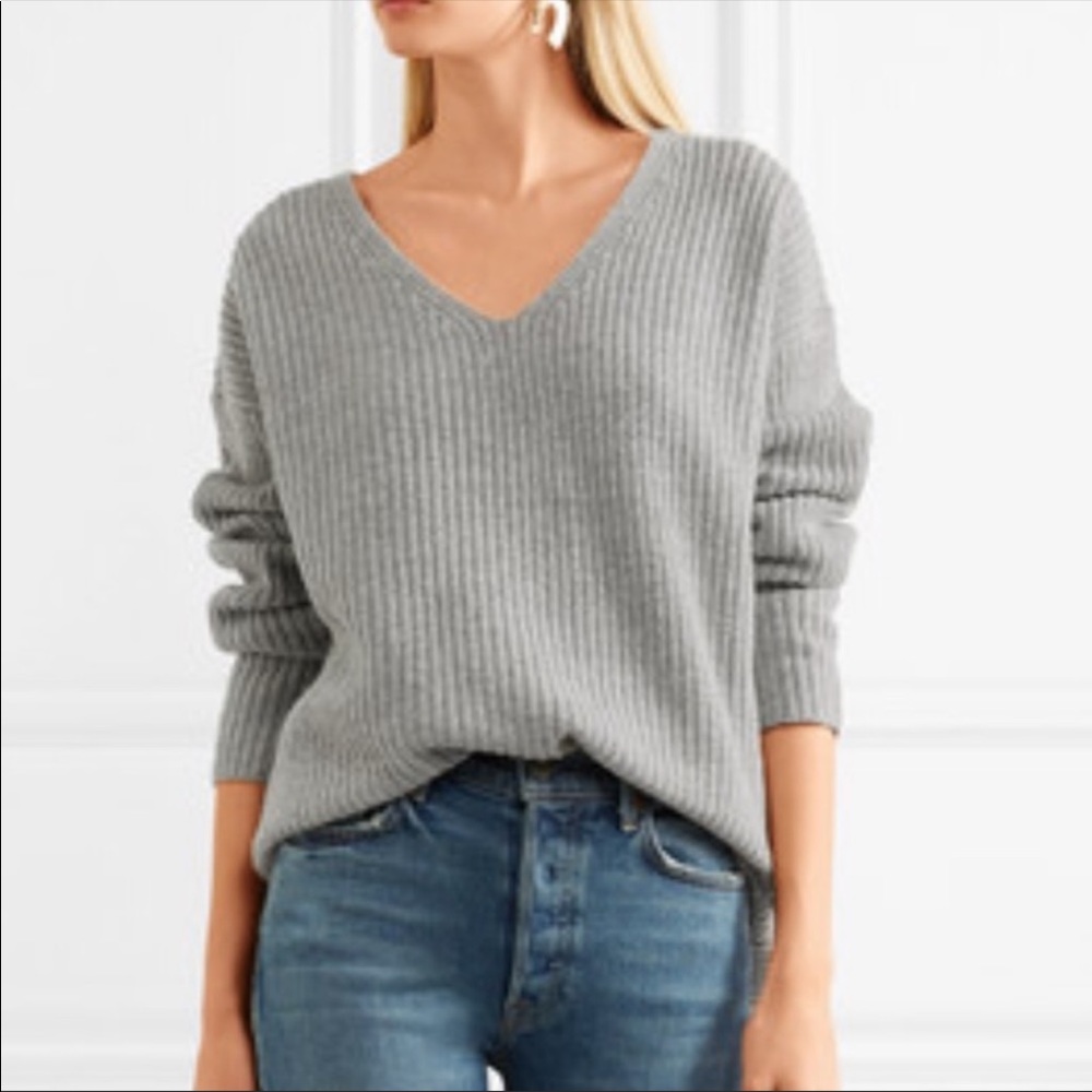 FRAME oversized boyfriend sweater